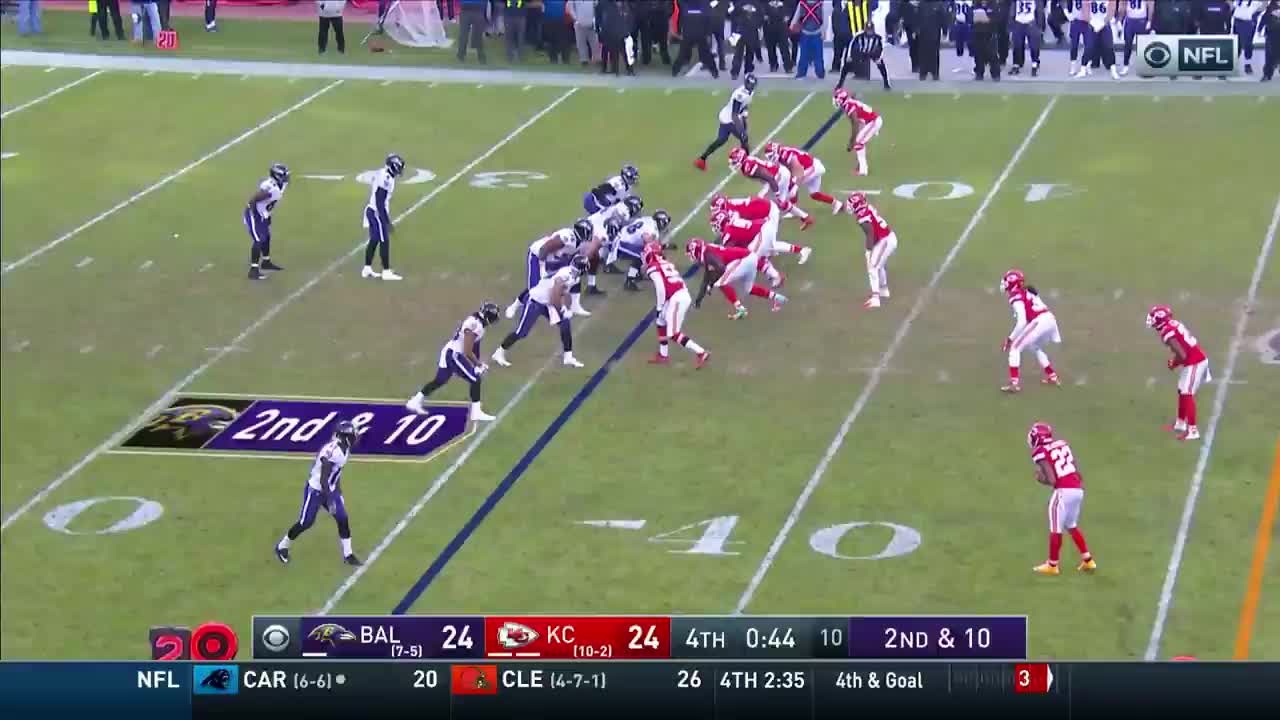 Highlights: Stewart recovers Lamar Jackson's fumble