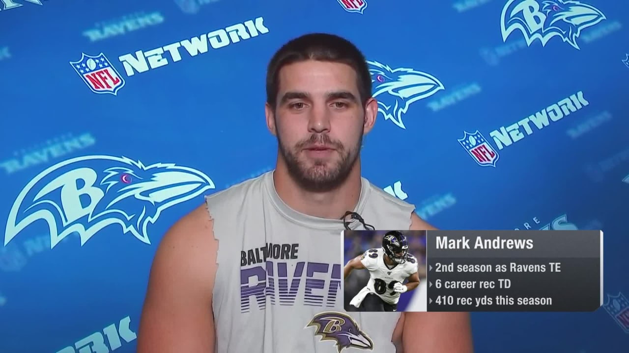 Mark Andrews Talks About Being Ravens' Leading Receiver