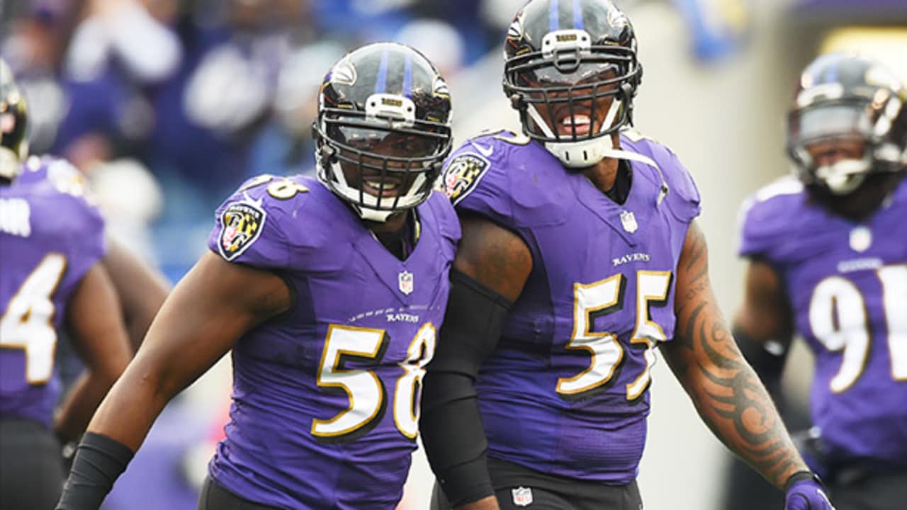 Baltimore Ravens linebacker Terrell Suggs could break Ravens