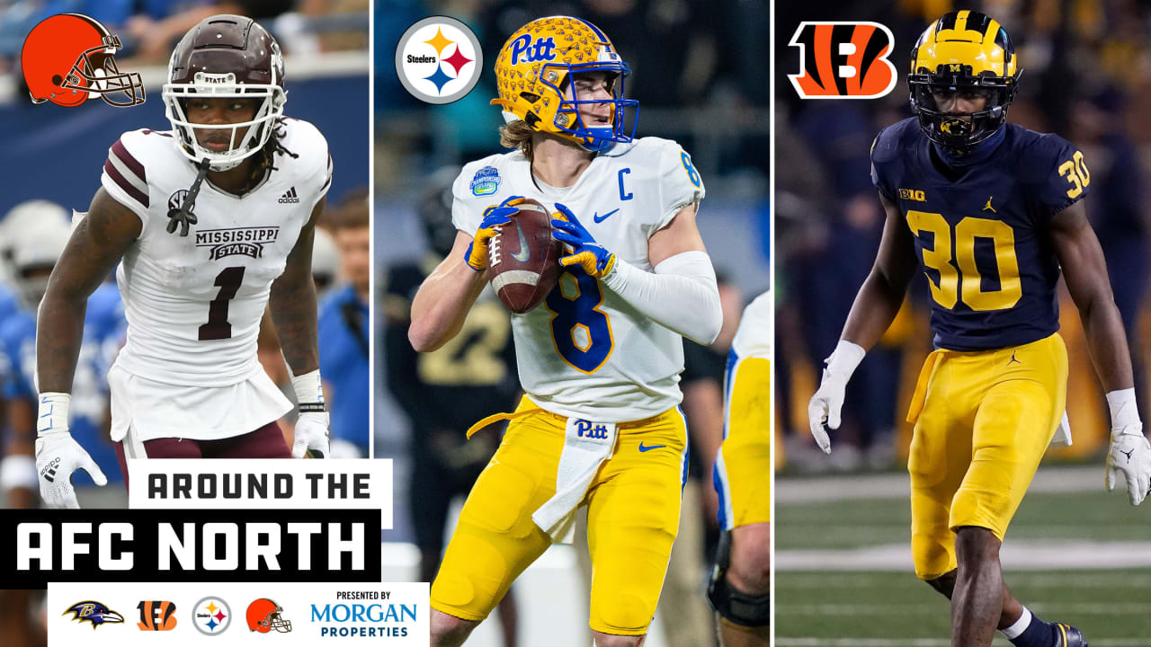 AFC North Draft Recap: Mel Kiper Gives B Grade to Steelers, Bengals, Browns