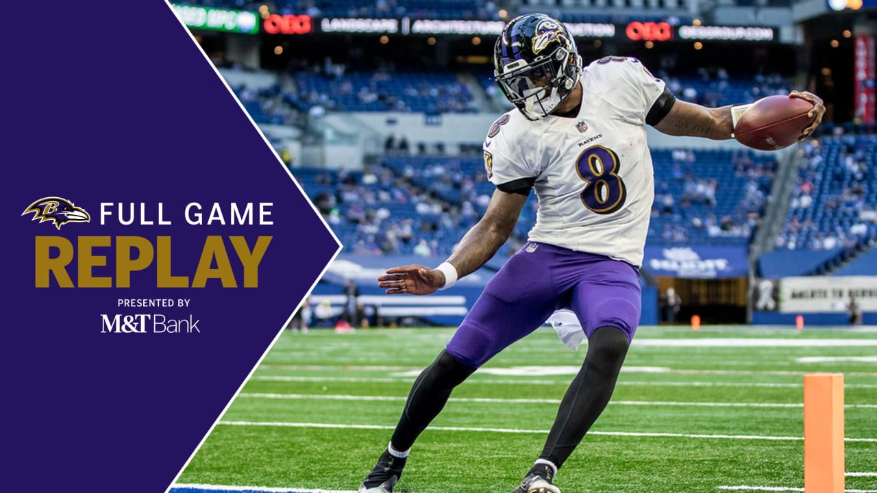 Full Game Replay: Ravens vs. Colts