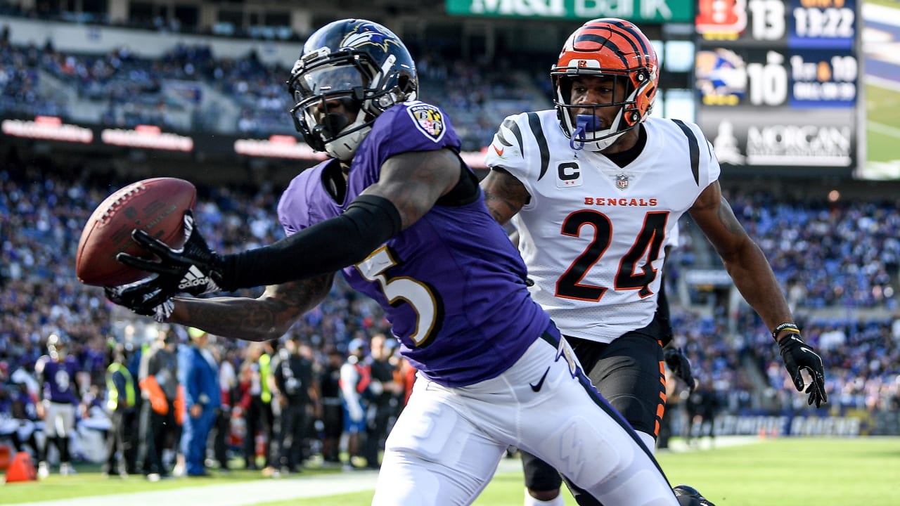 Cincinnati Bengals vs Baltimore Ravens, Week 7, October 24, 2021 ...