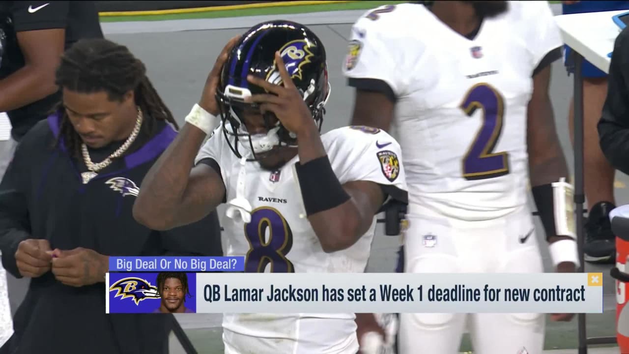 GMFB Is It a Big Deal Lamar Jackson Set a Week 1 Deadline for Contract?