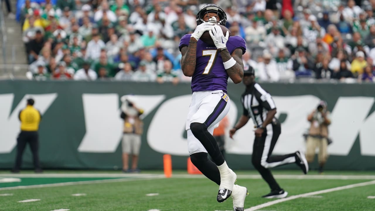 WATCH: Baltimore Ravens Rashod Bateman Hauls in Lamar Jackson Dime - Sports  Illustrated Baltimore Ravens News, Analysis and More