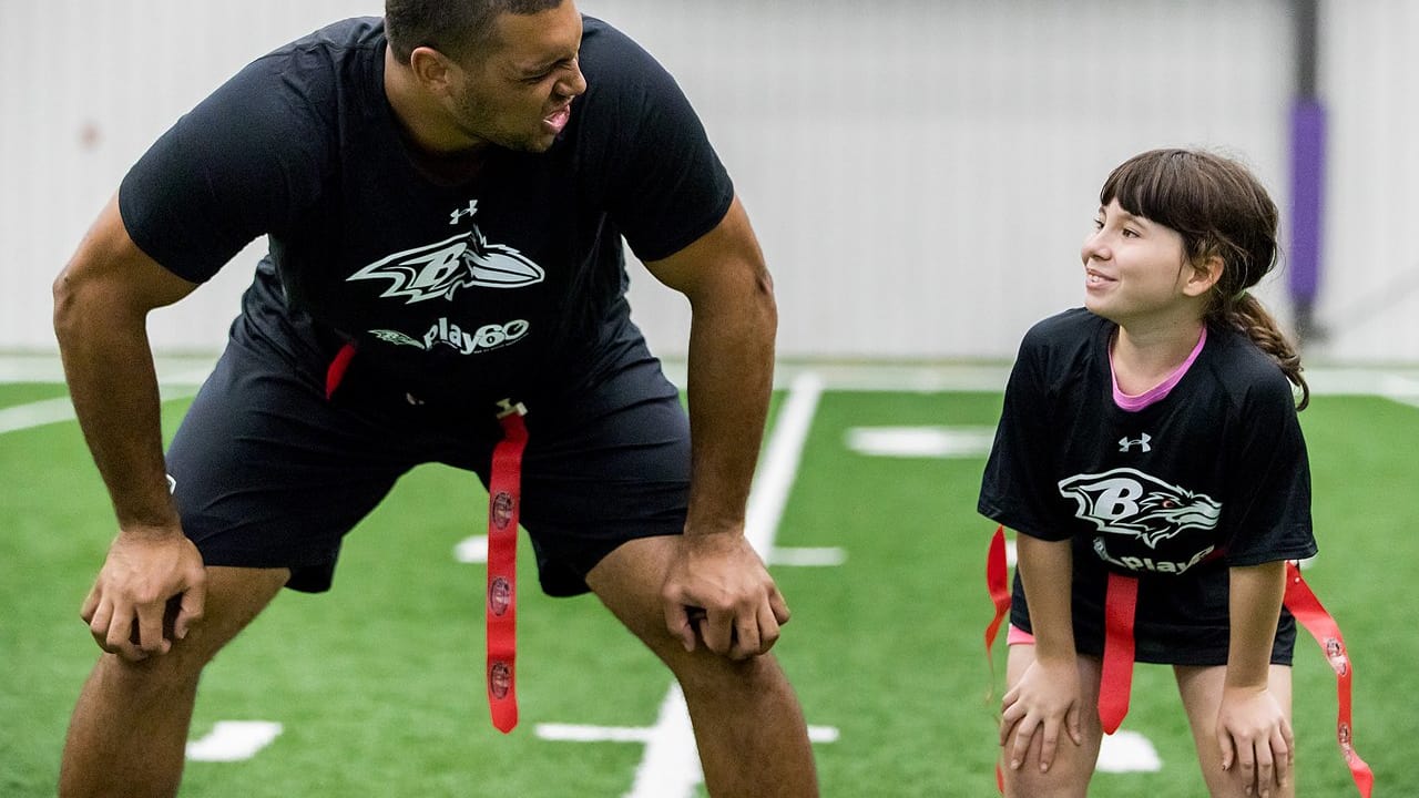 Baltimore Ravens Hosted PLAY 60 All-Ability Football Clinic at Hughes  Stadium - Morgan State University Athletics