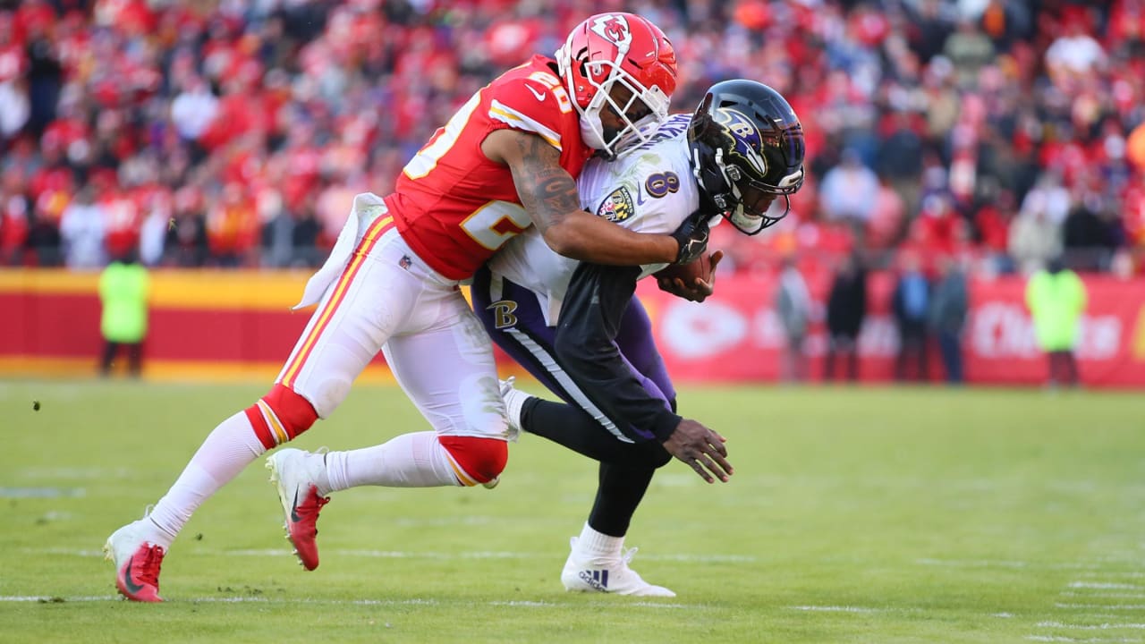 Ravens' Lamar Jackson sprints for 48-yard TD vs. Titans, second longest by  a QB in NFL playoff history