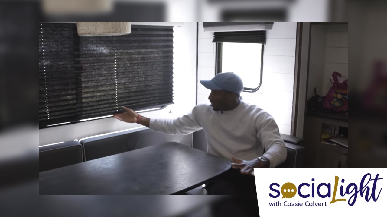 SociaLight Marlon Humphrey Is Living in a Camper