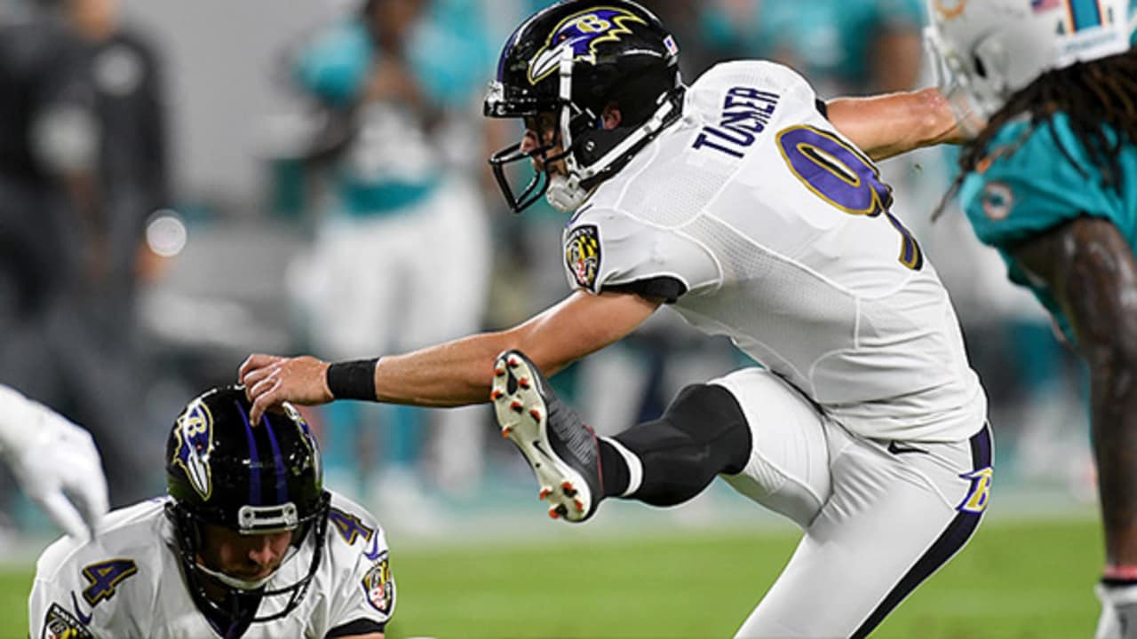 Ravens Kicker Justin Tucker Tried to Score a Touchdown on His Own Kickoff