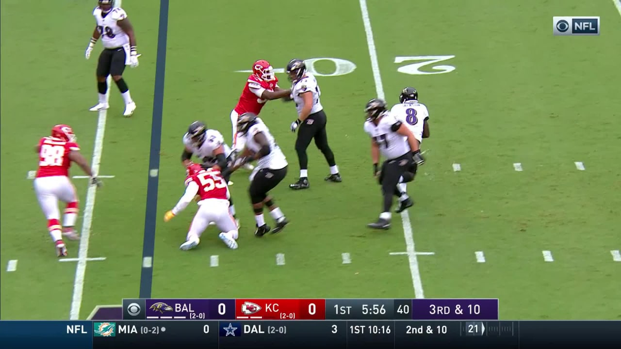 Lamar Jackson's Best Throws and Runs vs. Chiefs