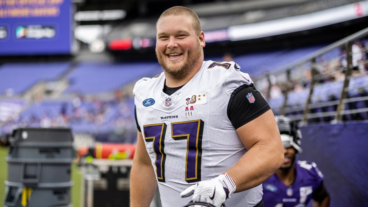 Bradley Bozeman Named Ravens' Nominee for Walter Payton Man of the Year