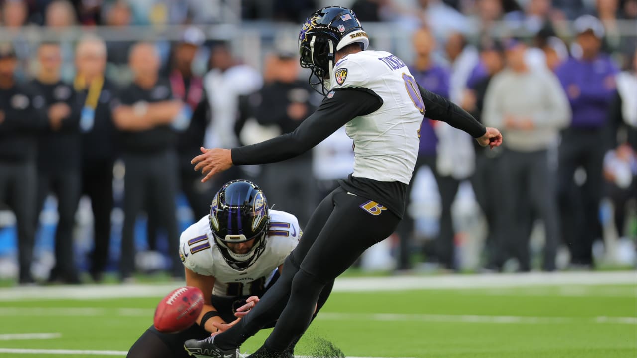 Justin Tucker Hits A Second Field Goal In London | Ravens-Titans ...