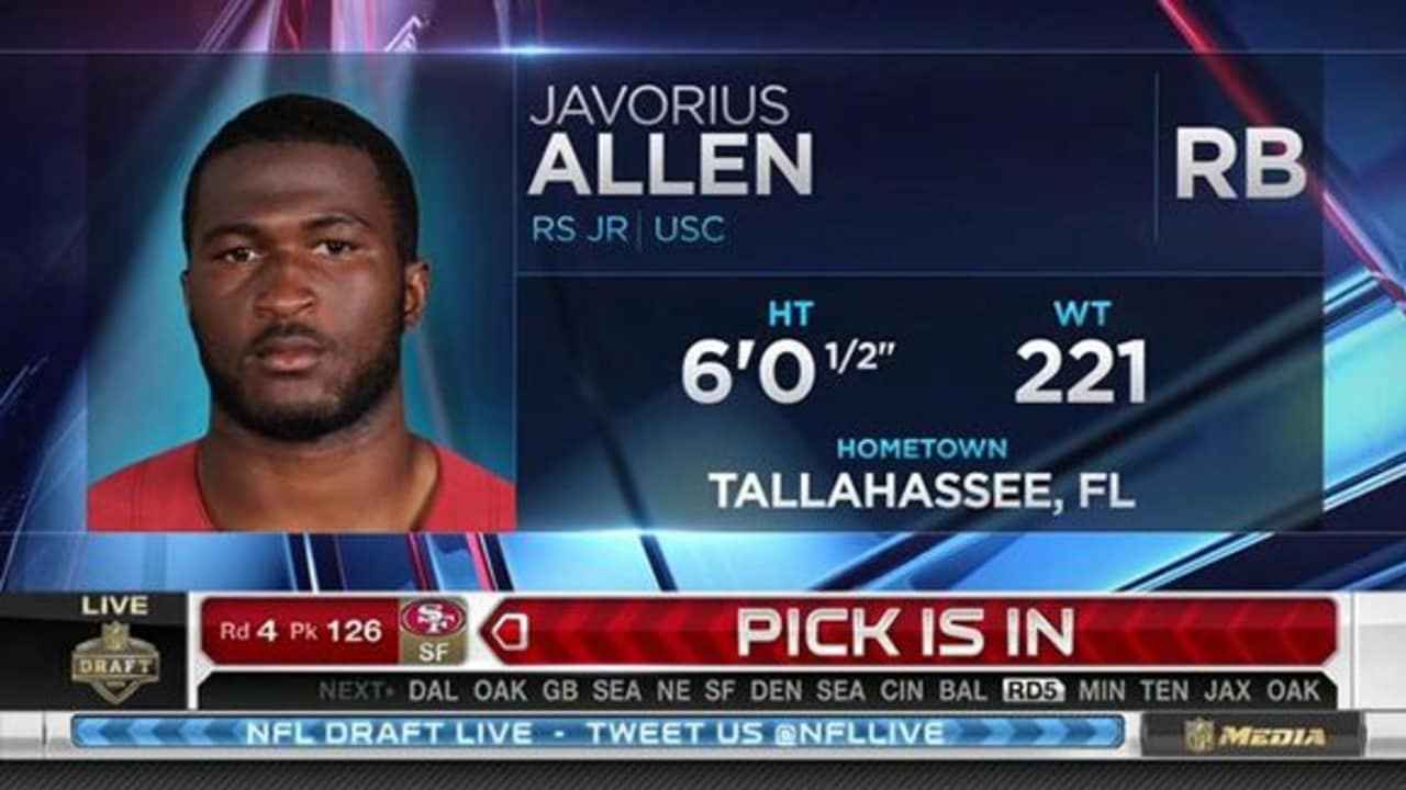 Baltimore Ravens pick running back Javorius Allen No. 125 in 2015 NFL Draft