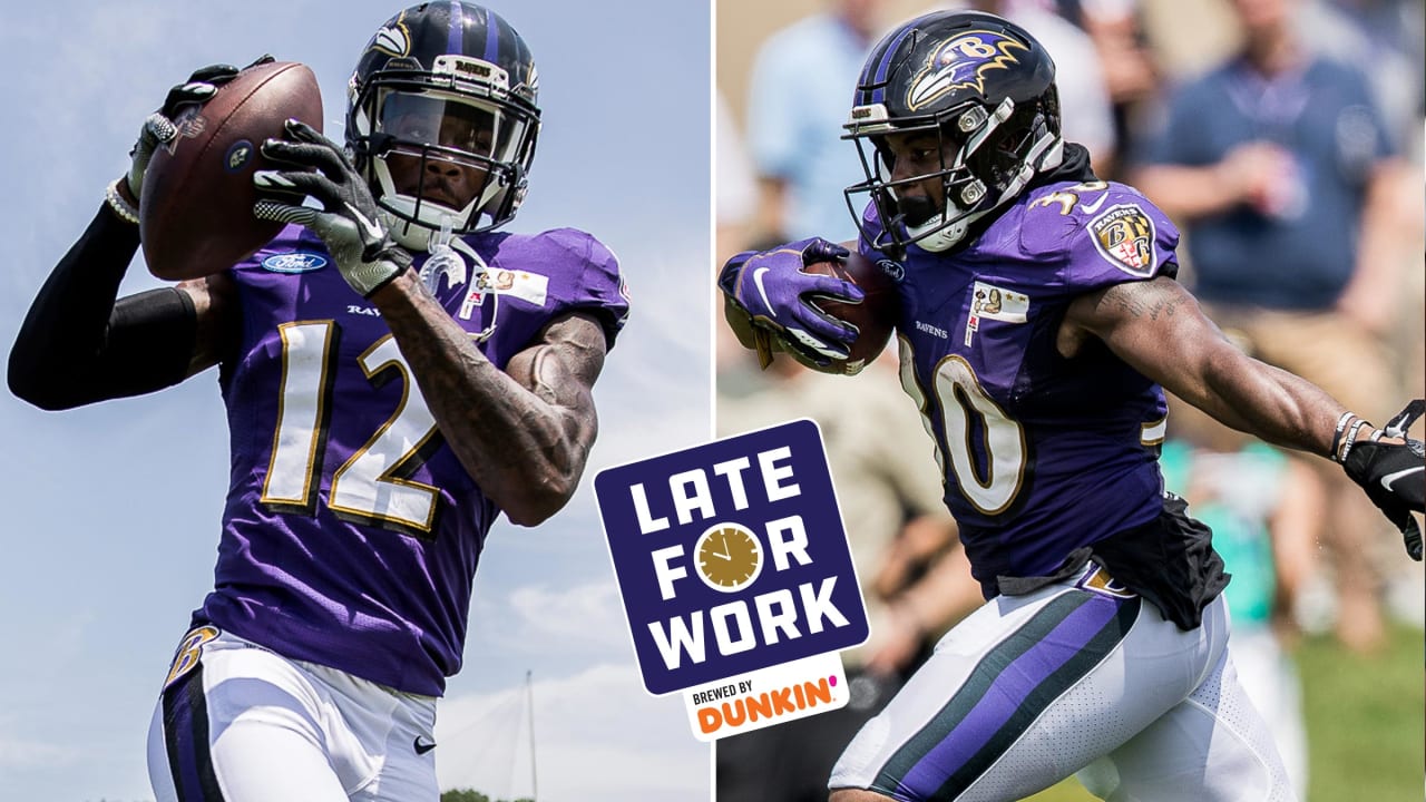 Late For Work 87 Two Ravens Fighting For Roster Spots Are