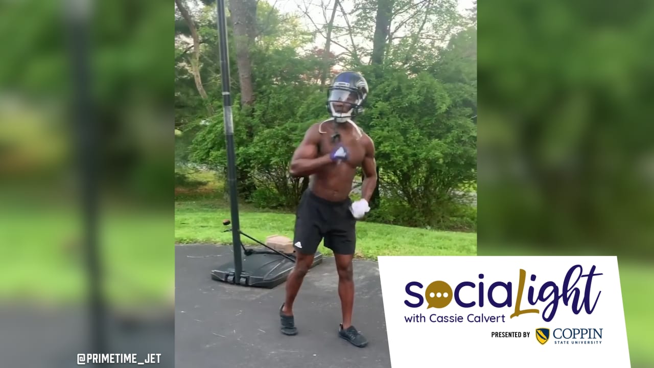 SociaLight: Hollywood Brown's Driveway Workouts Are Insane