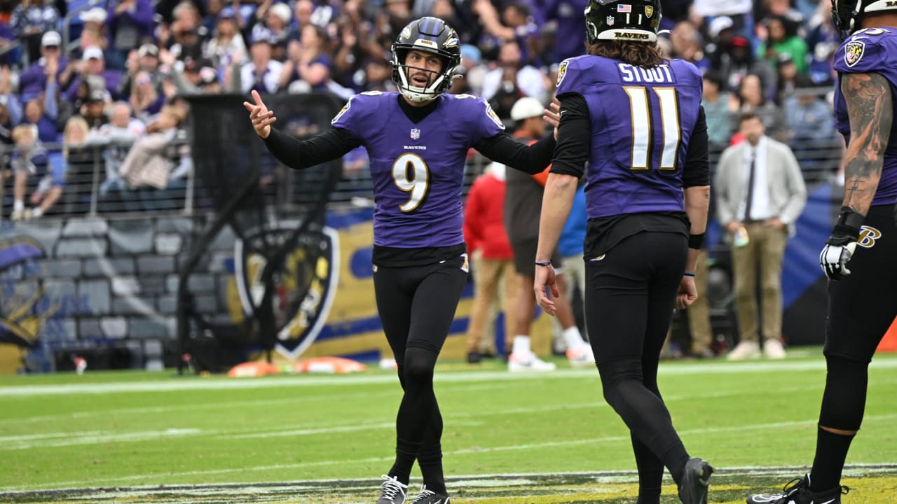 Justin Tucker's 55-yard field goal pushes Ravens past Browns in final minute