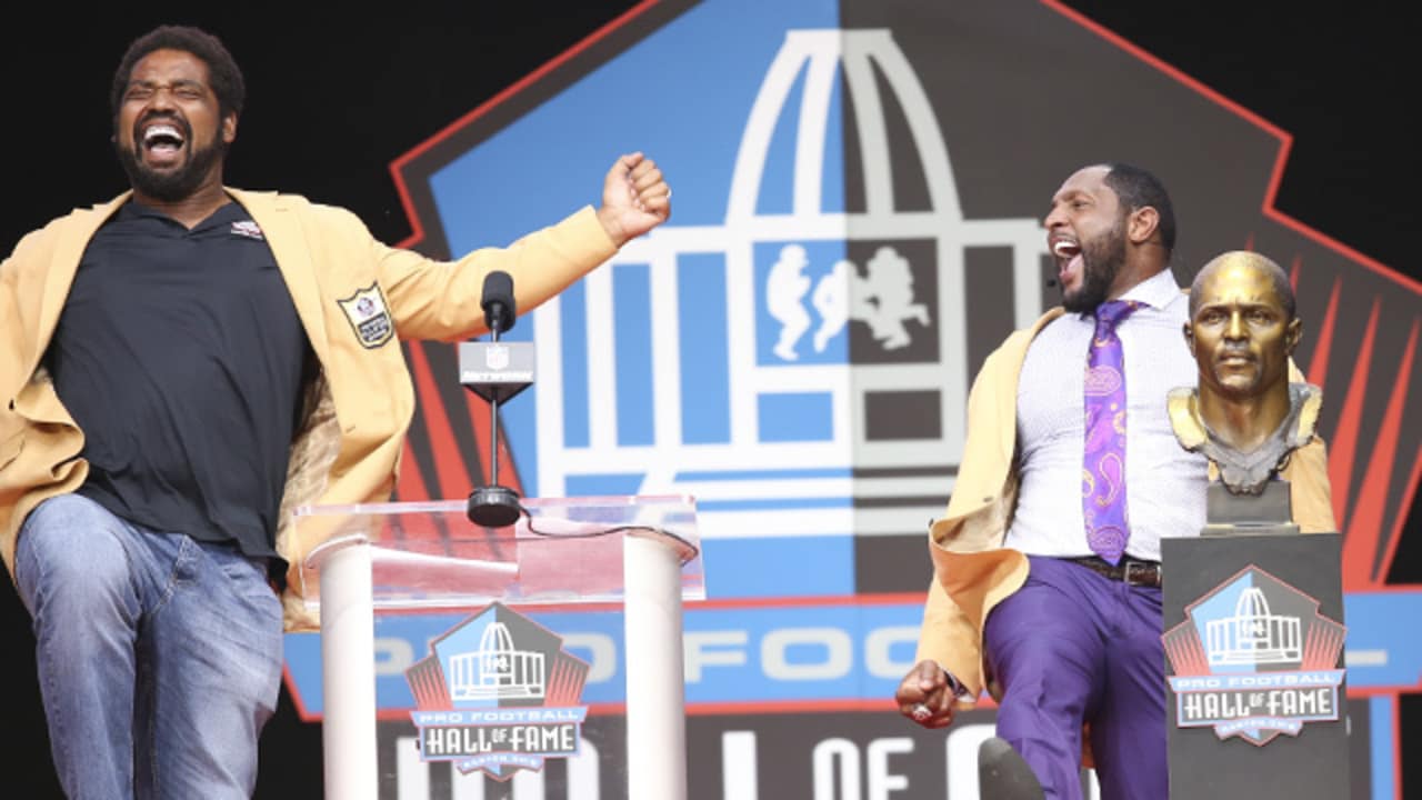 Ray Lewis urges togetherness and love in Hall of Fame speech