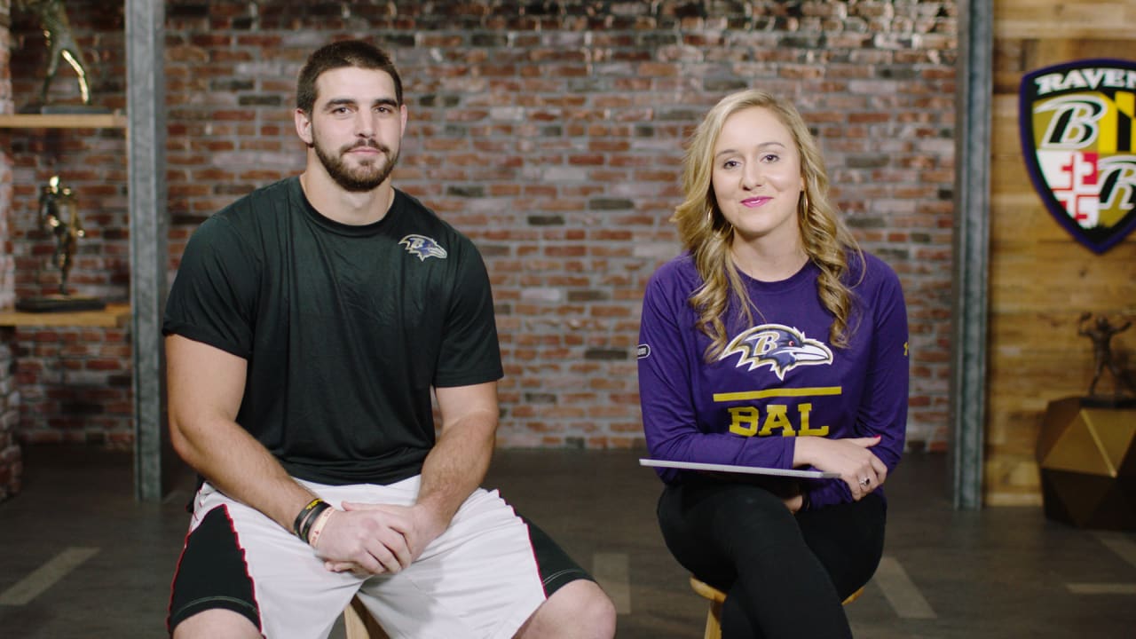 Q&A with Mark Andrews  Baltimore Ravens 