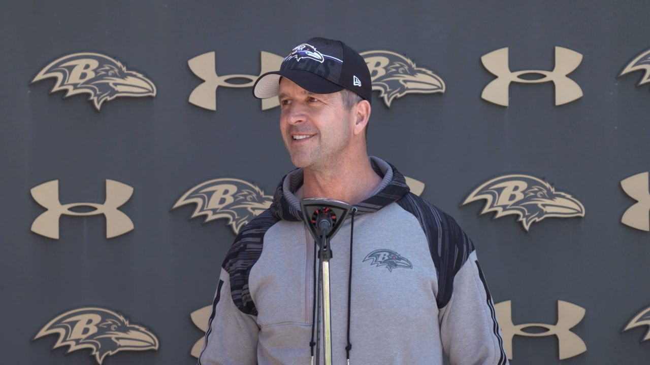 John Harbaugh Zay Flowers Looks As Advertised