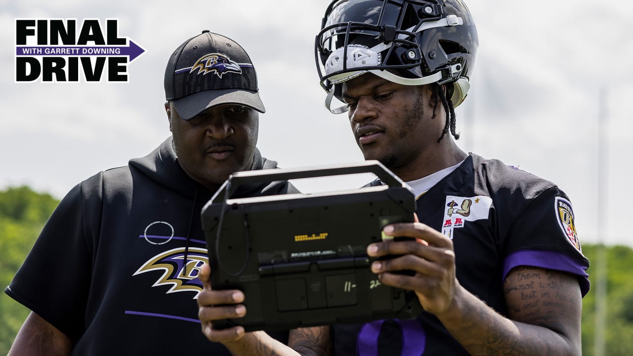 Ravens WR coach Tee Martin discusses how receivers work in offense with QB  Lamar Jackson