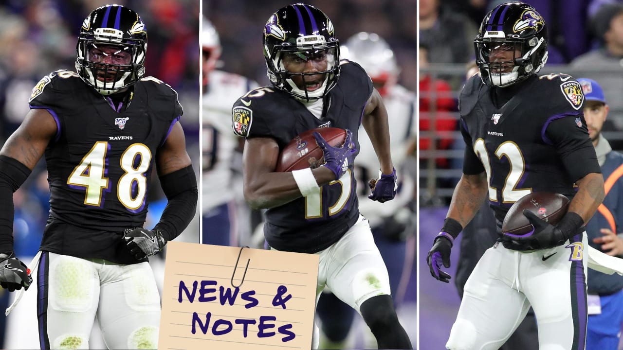 News & Notes Starters’ Return From Injuries Give Ravens a Major Lift