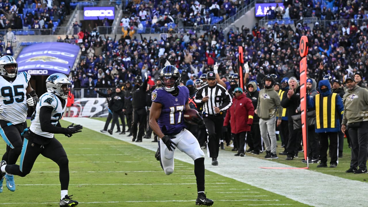 Ravens RB Kenyan Drake scores touchdown vs New York Giants