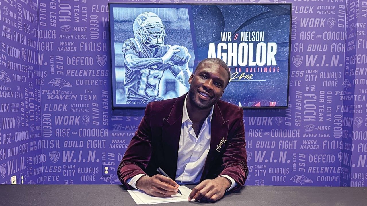 Jersey number for Ravens WR Nelson Agholor revealed