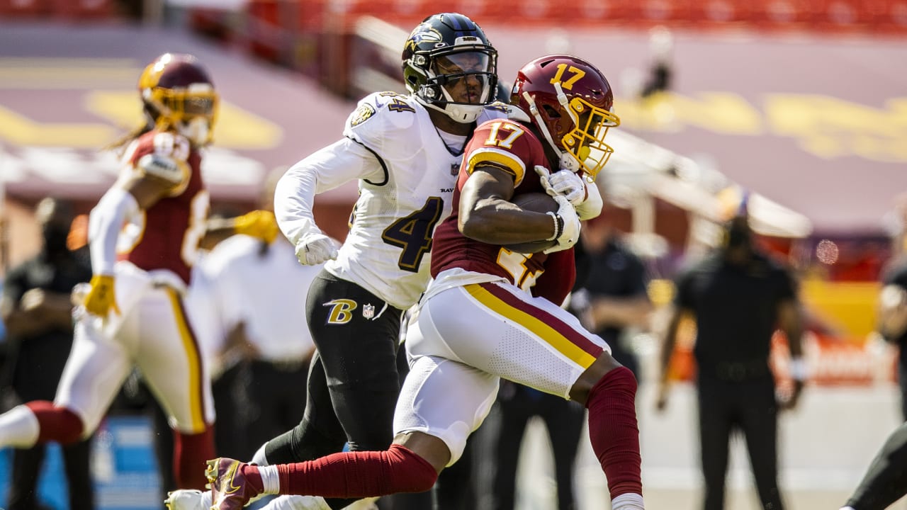 Commanders' Jonathan Allen bulldozes Ravens OL in joint practice