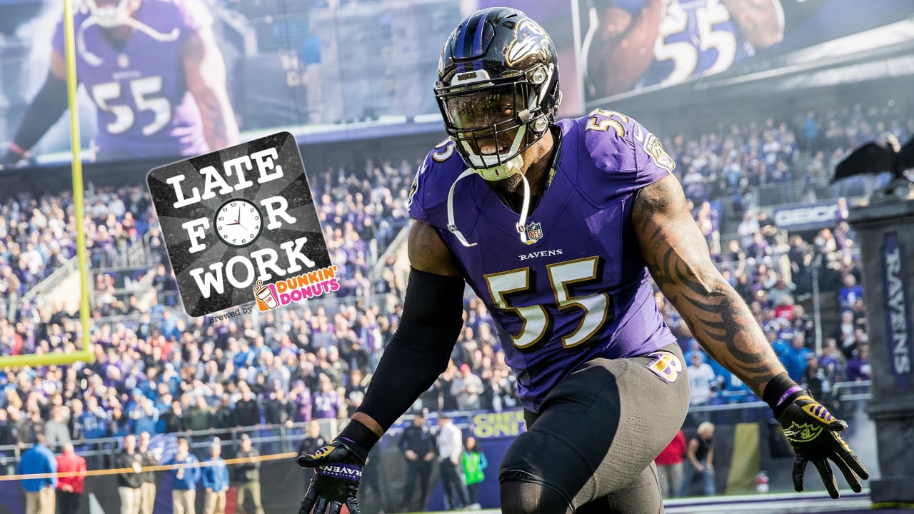 Baltimore Ravens training camp: Linebacker Terrell Suggs on rookie