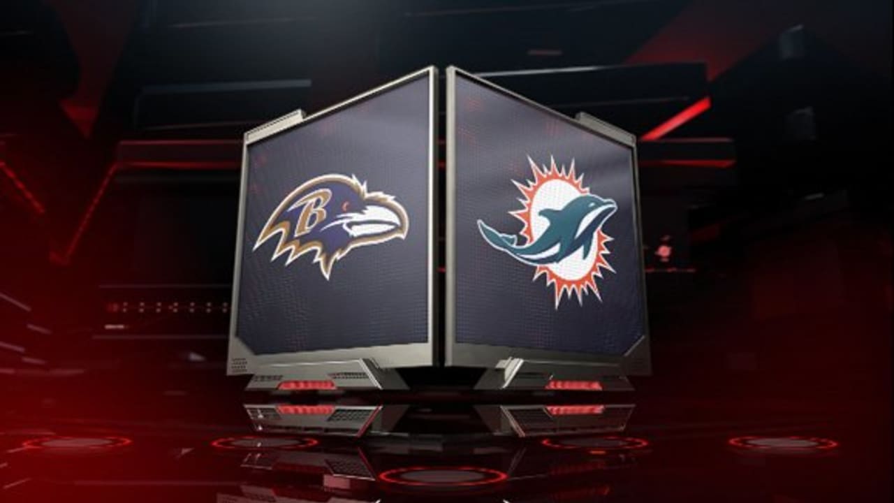 Ravens vs. Dolphins Broadcast Highlights