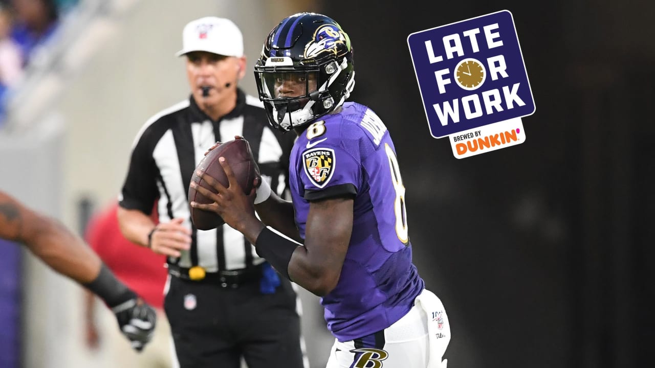Late For Work 89 Ravens Impress On Both Sides Of Ball In