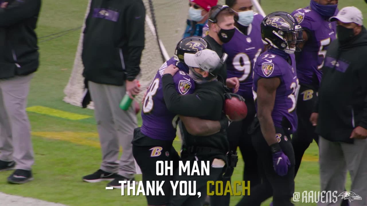 What John Harbaugh Said to Dez Bryant in Their Post-Touchdown Hug