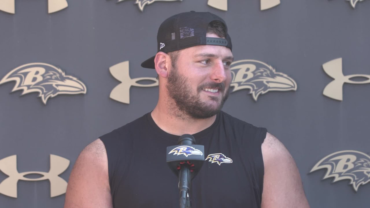 Ravens FB Patrick Ricard practicing with offensive line after coming off  PUP list