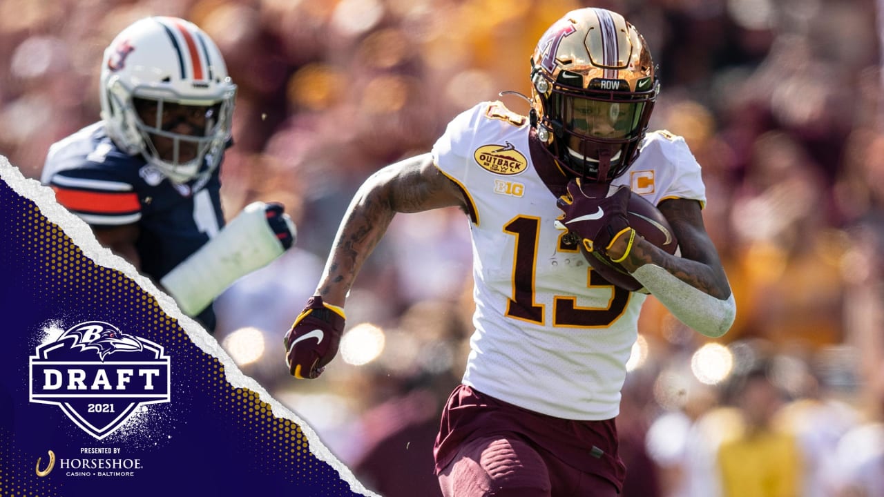 2021 NFL Draft Profile: Minnesota WR Rashod Bateman, NFL Draft