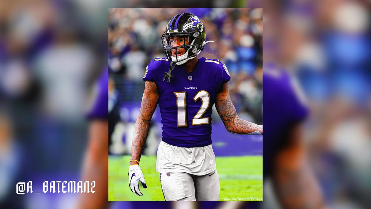 Ravens WR Rashod Bateman teases another jersey number switch amid