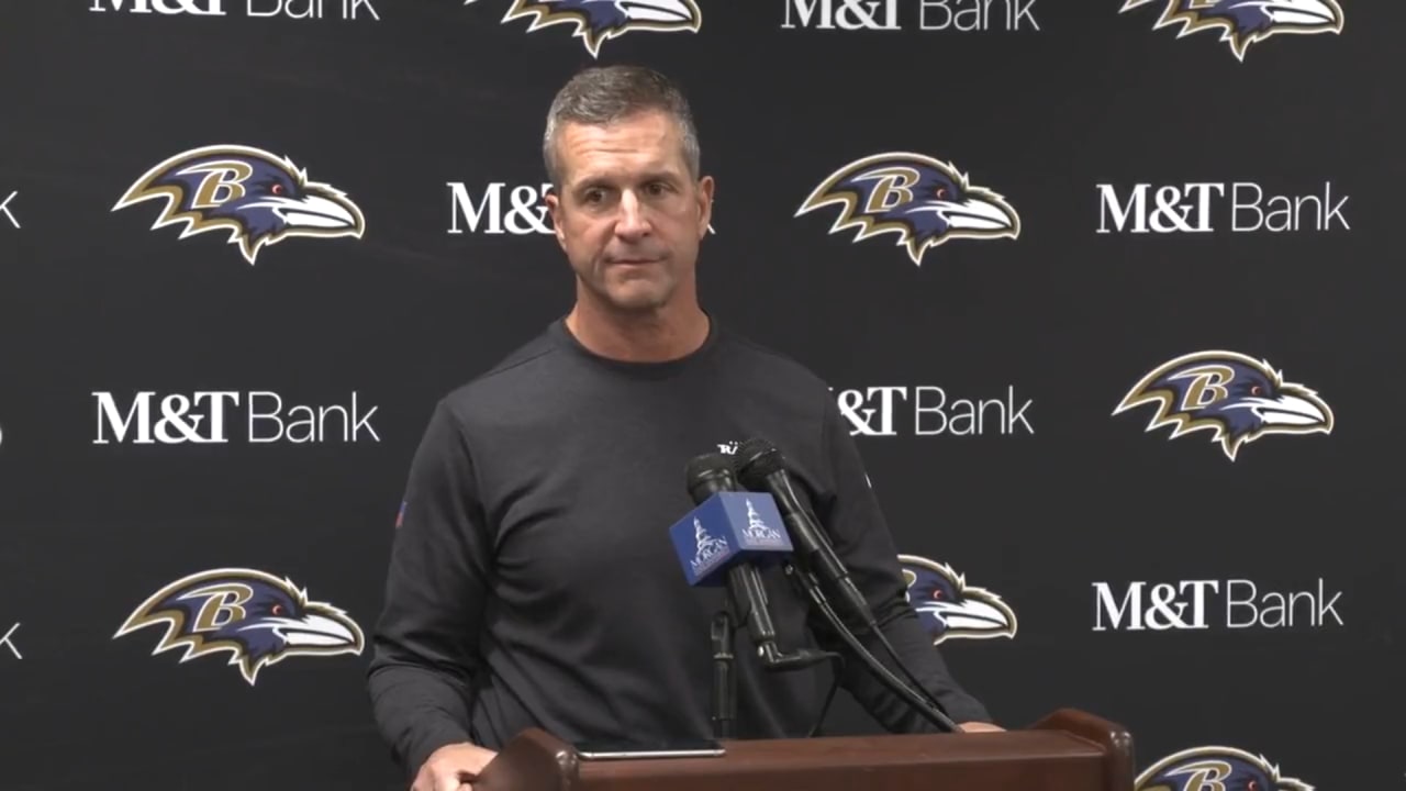 Ravens HC John Harbaugh Suggests Lamar Jackson Unlikely To Play Against  Steelers - PressBox