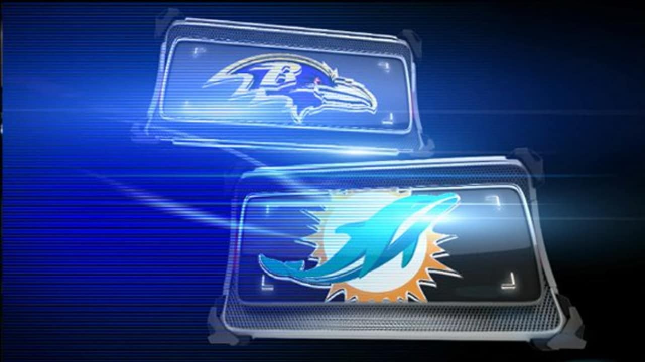 NFL Playbook: Baltimore Ravens Vs Miami Dolphins