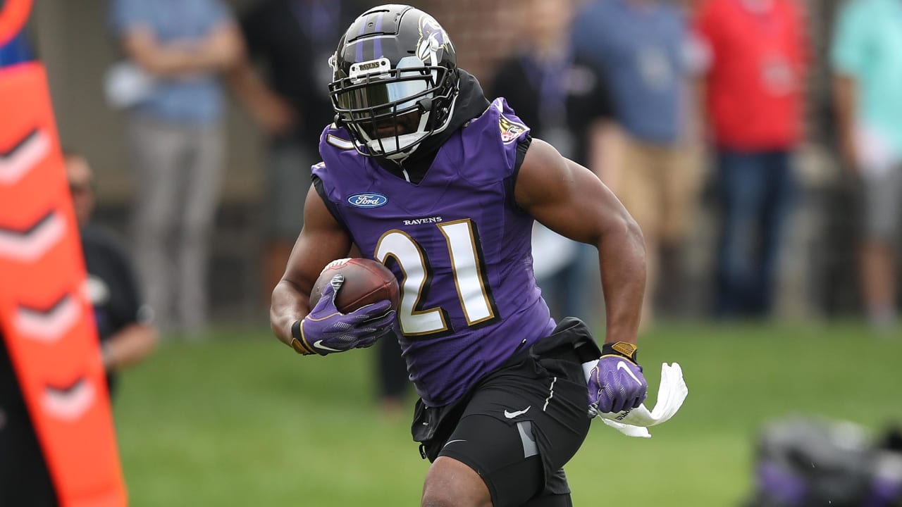 Mark Ingram II comes in at 80 on the - Baltimore Ravens