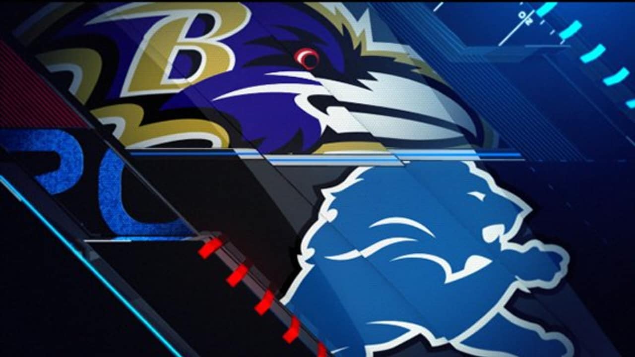 NFLN Ravens vs. Lions Highlights