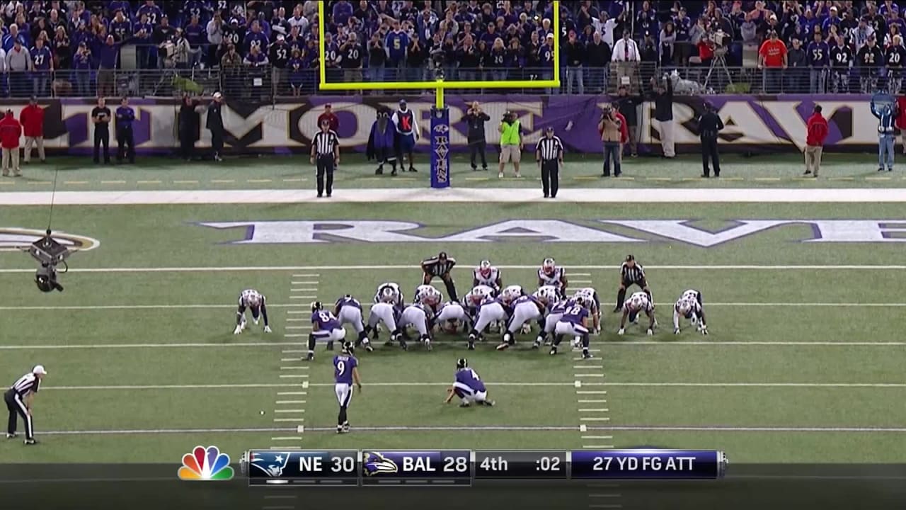 Every Justin Tucker Career Game-Winning Field Goal