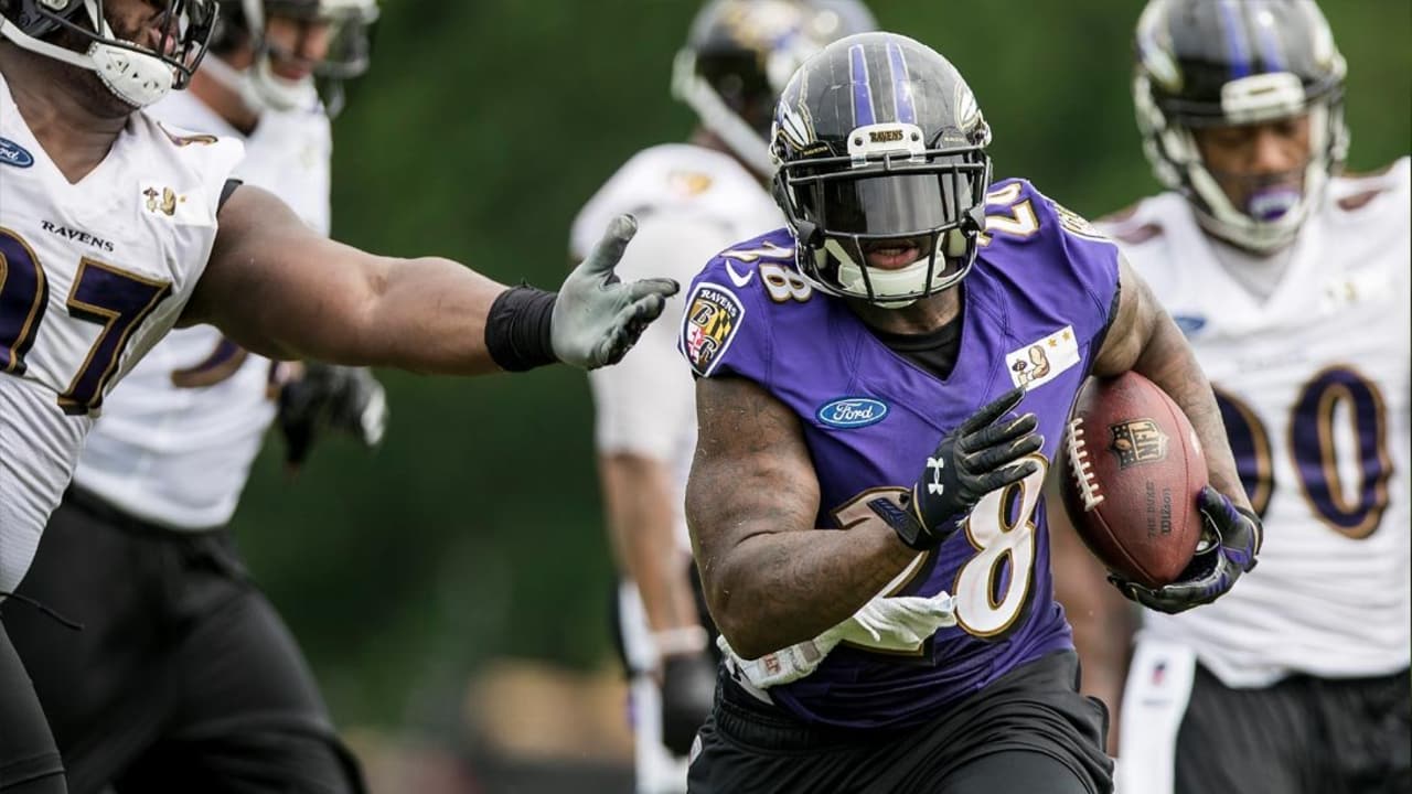 Up-Close Look at Ravens' Running Backs