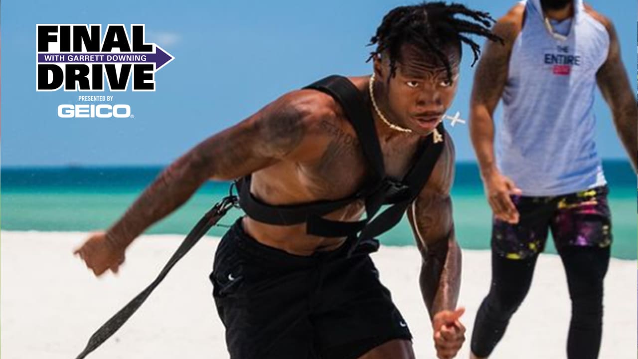 Watch the Lamar JacksonZay Flowers Workout