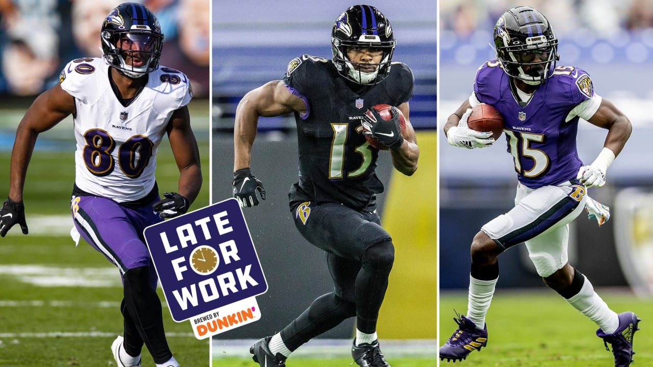 Late for Work 4/20: ESPN Pundit: 'Ravens Receivers Are Good, But They're  Not Good Enough