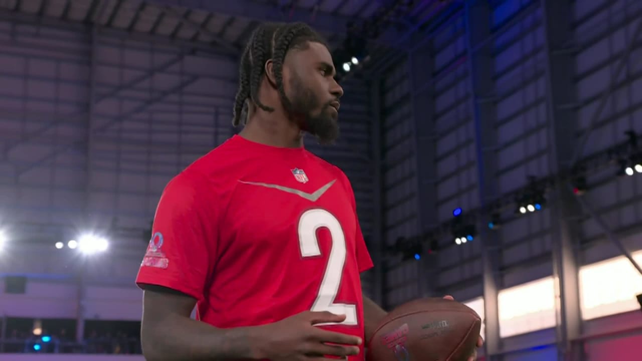 Hightlight: Ravens QB Tyler Huntley drone strike in Pro Bowl skills