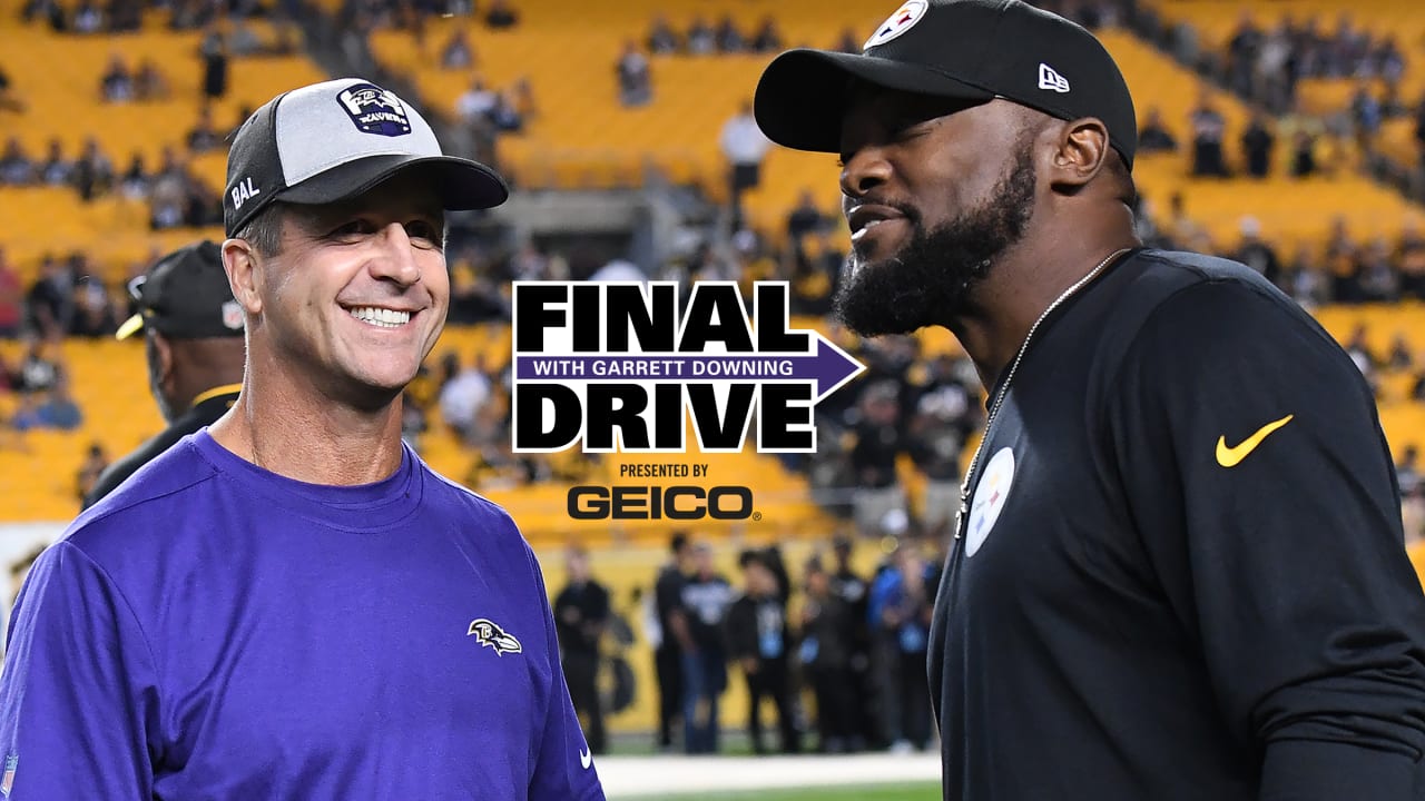 John Harbaugh and Mike Tomlin will coach against each other for