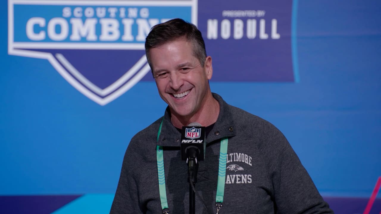John Harbaugh's Full Combine Press Conference