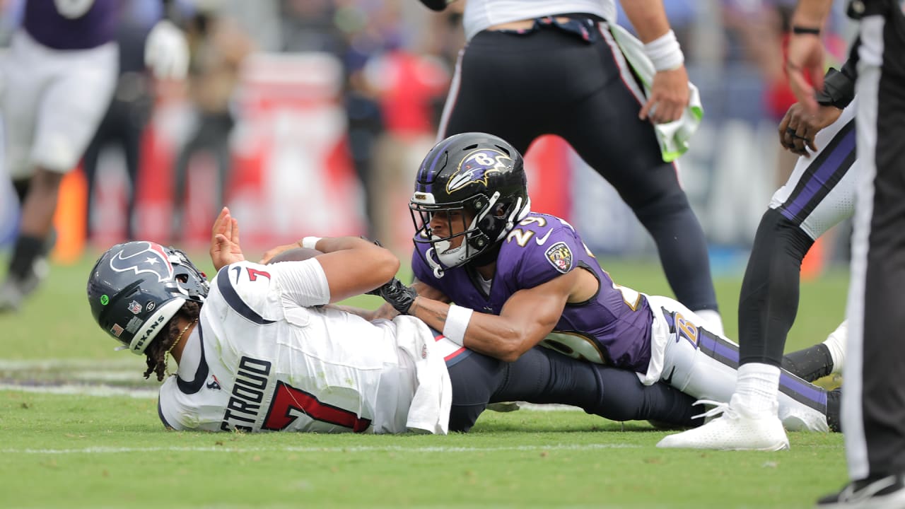 Texans Week 1 snap counts at Baltimore