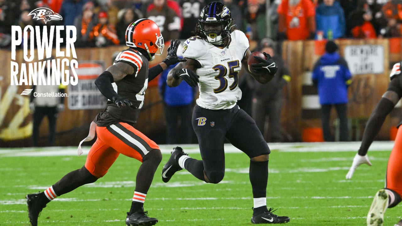 ESPN ranks both the Browns and Ravens as having two of the worst