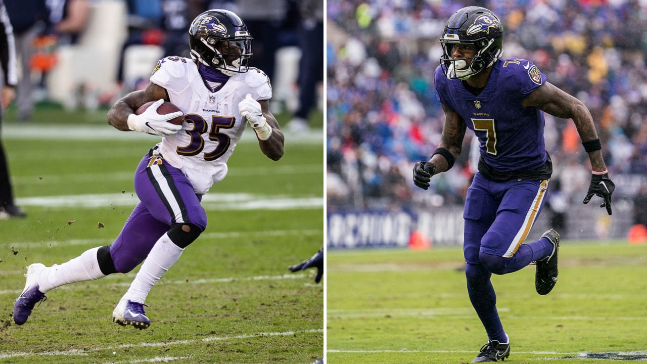 No, Baltimore Ravens running back Gus Edwards isn't going to stop 