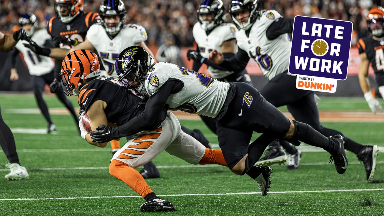 NFL playoffs: Defending AFC champion Bengals stuff Ravens in dramatic AFC  wild-card victory