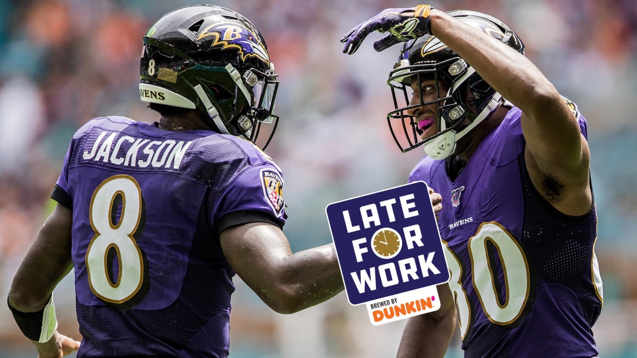 Late for Work 9/12: MMQB Says Buying Into Ravens' Week 1 Show Is 'Fool's  Gold'